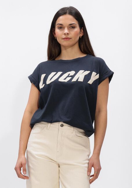 BY-BAR T-shirt TOBI SPEED Bleu fonc&eacute; - large