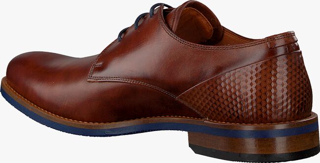 VAN LIER Chaussures à lacets 1955323 en cognac  - large