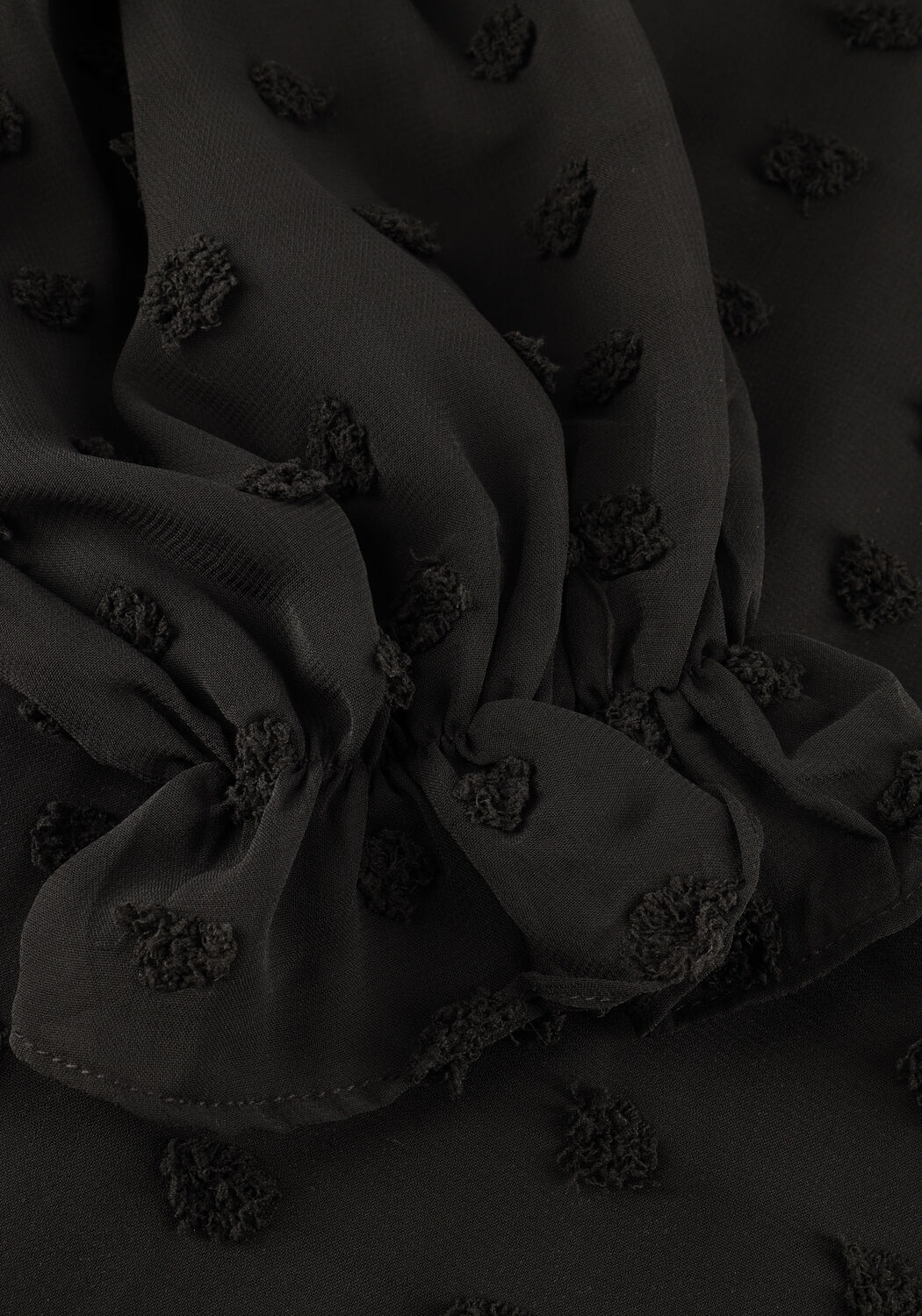 Y.A.S. Mini robe YASDOTTIE LS WRAP DRESS en noir - large