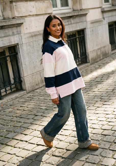TOMMY JEANS Wide jeans CLAIRE HR WD TURN UP EI6154 en bleu - large