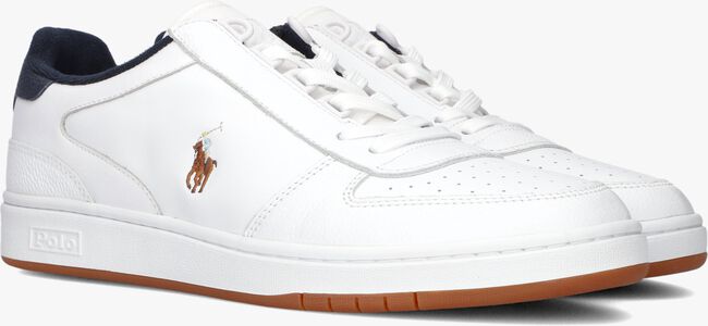 Witte POLO RALPH LAUREN Lage sneakers POLO CRT - large