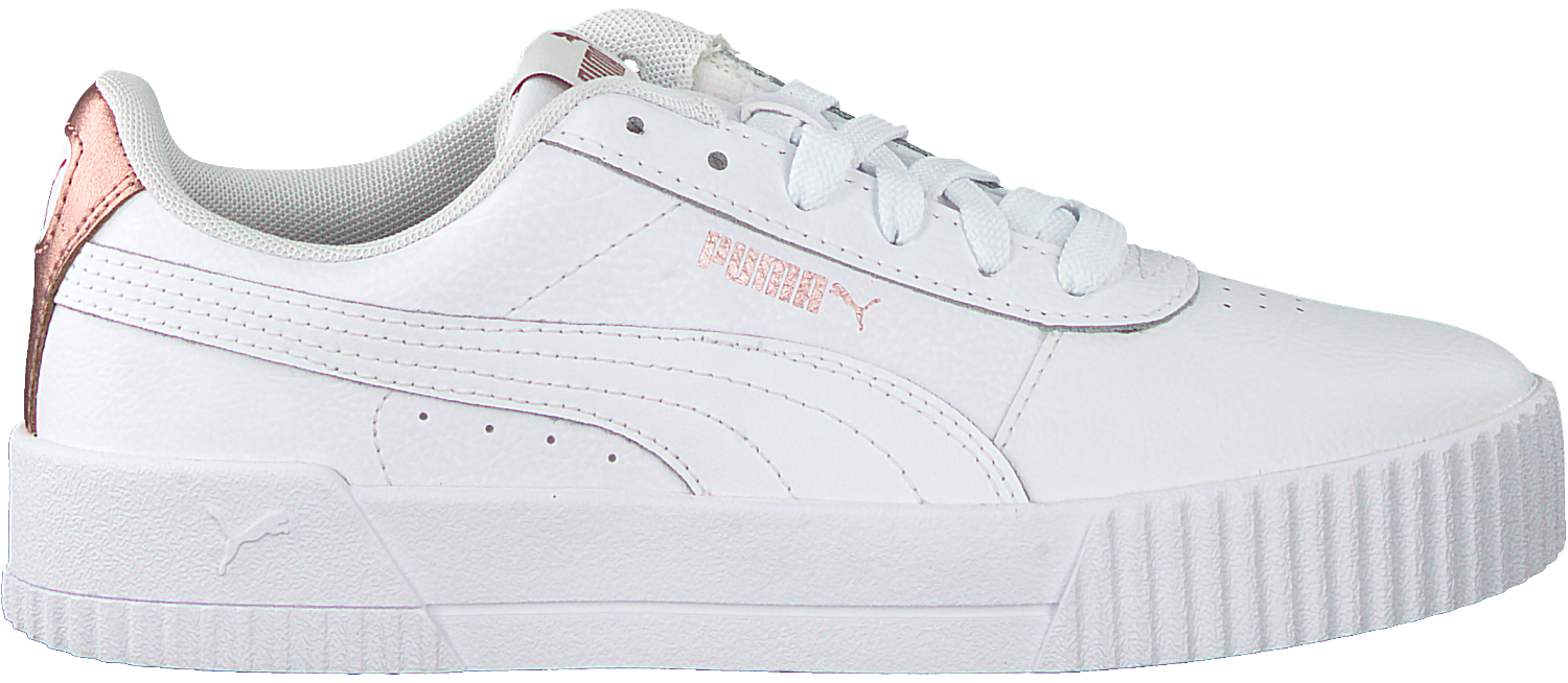 Witte PUMA Lage sneakers CARINA | Omoda