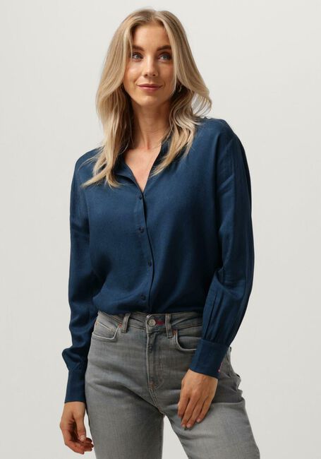 POM AMSTERDAM MILLY ETERNAL BLUE Blouses Bleu foncé - large