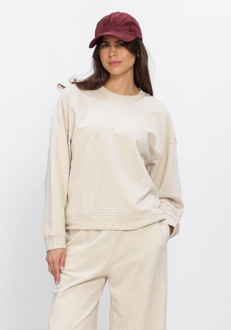 MSCH COPENHAGEN Pull MSCHTAIA BRIENA SWEATSHIRT &Eacute;cru - large