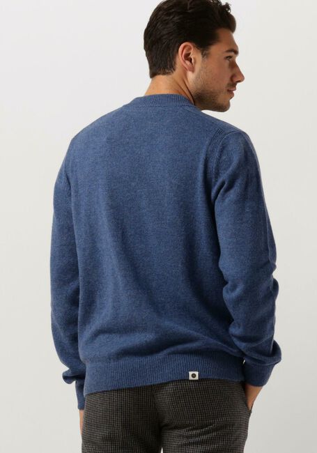 ANERKJENDT Pull AKRICO LAMBSWOOL KNIT en bleu - large
