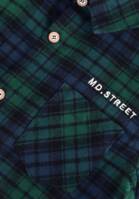 Blauwe MOODSTREET Casual overhemd M208-6191 - large