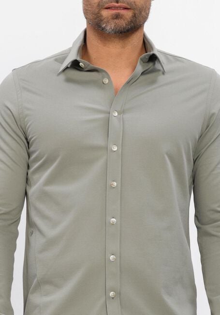 CAST IRON Chemise d&eacute;contract&eacute; CF TECH TWILL JERSEY Olive - large