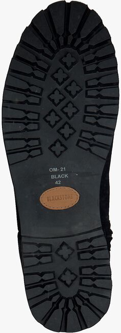 BLACKSTONE Bottes hautes OM21 en noir - large