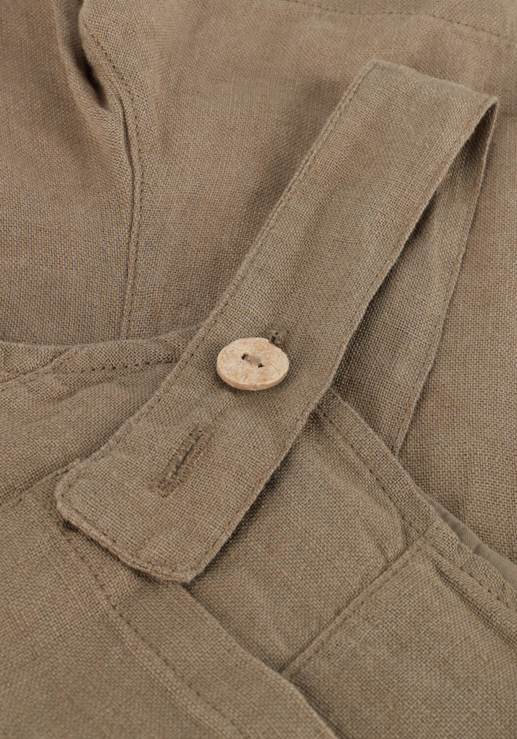 PLAY UP Bodys LINEN JUMPSUIT en marron - large