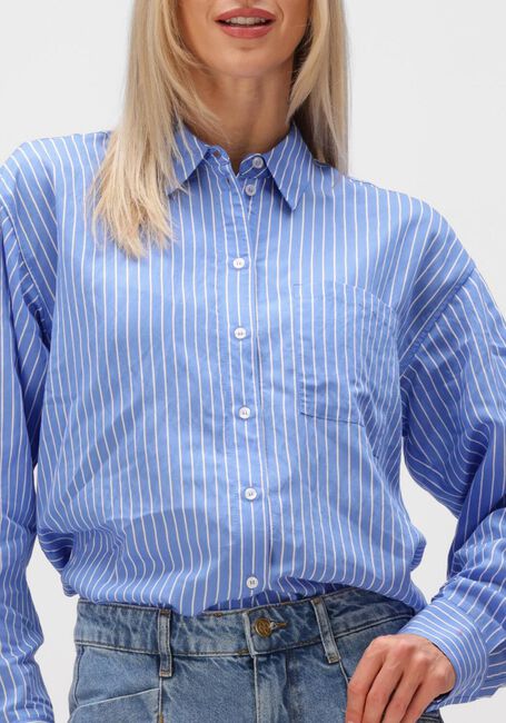 BY-BAR LISE STRIPE BLOUSE Blouses en bleu - large