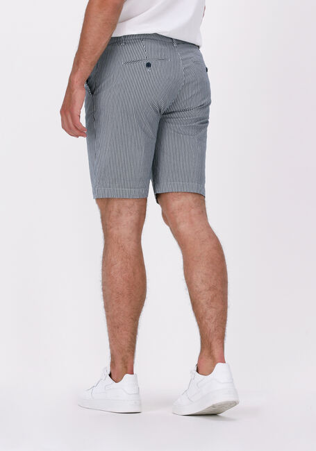 DSTREZZED Pantalon courte CHARLIE CHINO SHORTS MARINE STRIPE en bleu - large