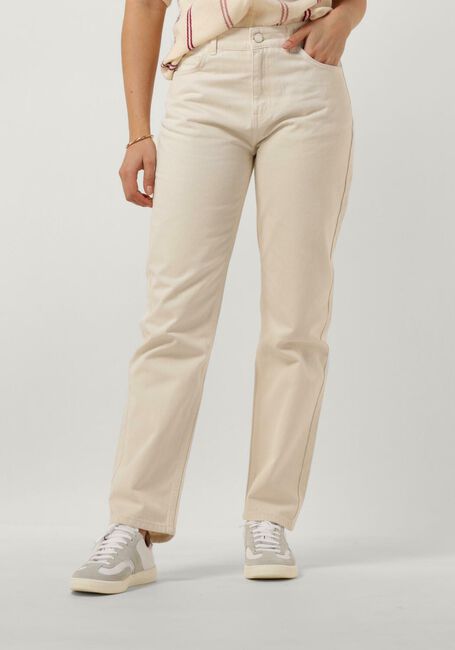 FABIENNE CHAPOT Straight leg jeans LOLA STRAIGHT Crème - large