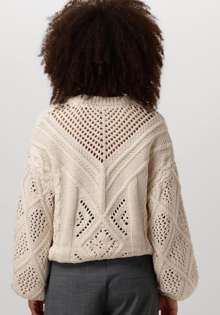 OBJECT Pull OBJDEDE KNIT L/S OZ PULLOVER Blanc - large