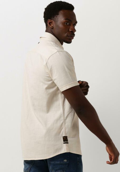 PME LEGEND Chemise décontracté SHORT SLEEVE SHIRT CTN SLUB en beige - large