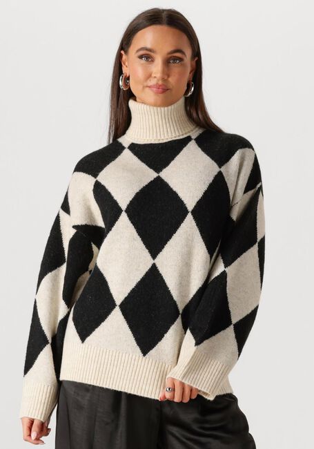 Gebroken wit EDITED Trui LAHELA JUMPER JACQUARD - large