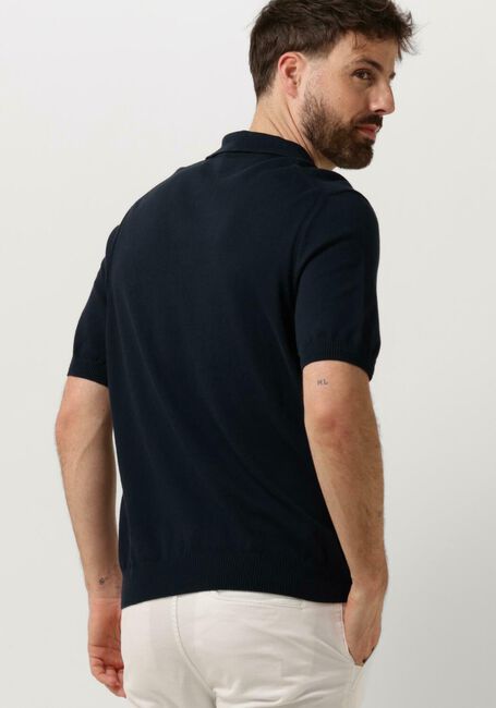 Donkerblauwe BOSS ORANGE Polo ASAC_P - large
