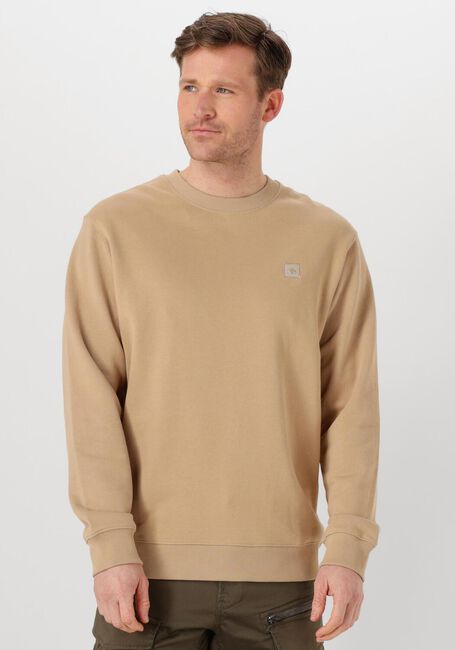 Zand SCOTCH & SODA Sweater BADGE LOGO CREW SWEATSHIRT - large
