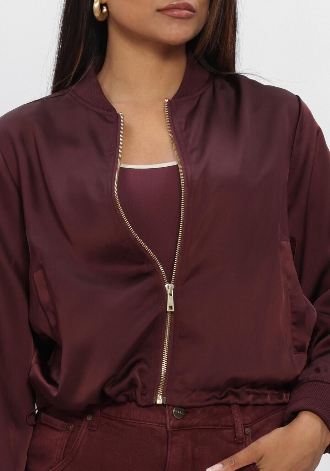 NUKUS Jack DENA JACKET SHINY Bordeaux - large