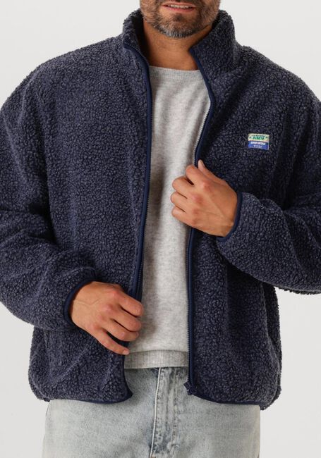 Donkerblauwe AMERICAN VINTAGE Vest HOKTOWN ZIP - large