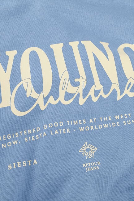 RETOUR Chandail MARIJN en bleu - large