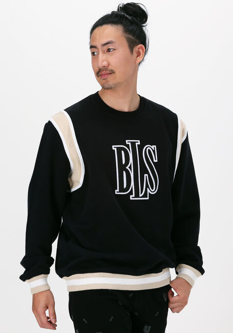 BLS HAFNIA Chandail OG LOGO APPLIQUE CREWNECK Bleu fonc&eacute; - large