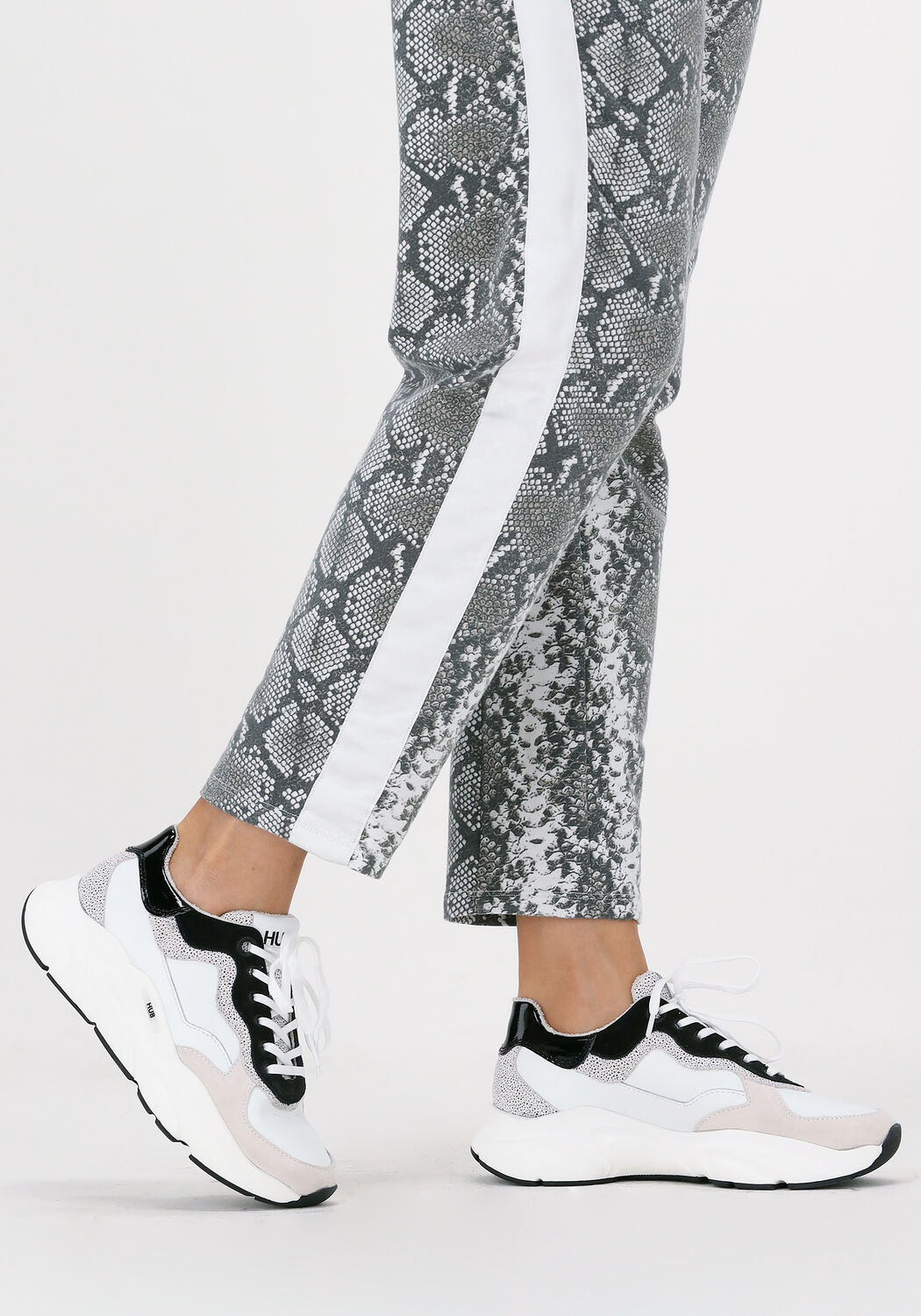 HUB Baskets basses ROCK-W en blanc - large