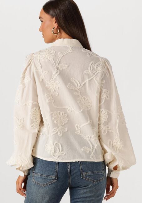 SUMMUM BLOUSE TAPE PATTERN VOILE Blouses Écru - large