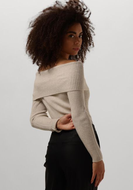 MINUS Pull FAME OFF SHOULDER KNIT PULLOVER Sable - large