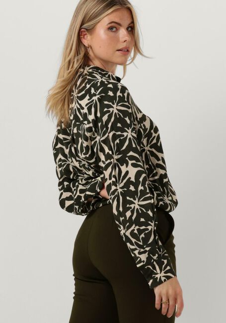 Groene MODSTRÖM  FERNMD PRINT SHIRT - large
