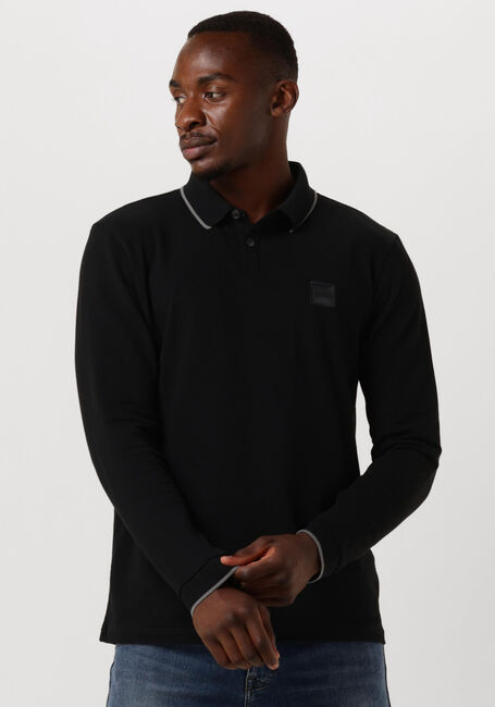 BOSS ORANGE Polo PASSERTIPLONG en noir - large