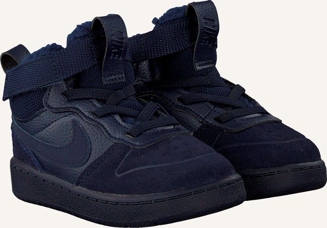 Blauwe NIKE Hoge sneakers COURT BOROUGH MID KIDS Blauwe NIKE Hoge sneakers COURT BOROUGH MID KIDS - large