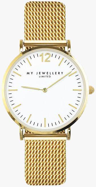 Gouden MY JEWELLERY Horloge MEDIUM MESH WATCH - large