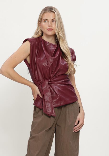 CO'COUTURE 35958 GITTCC PLEAT TOP Hauts & T-shirts en rouge - large