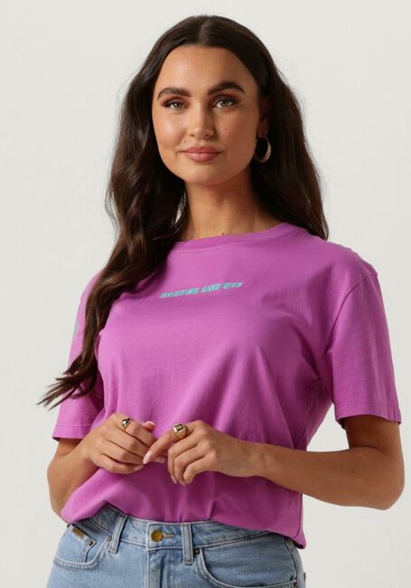 Paarse HARPER & YVE T-shirt ISLANDVIBE-SS - large