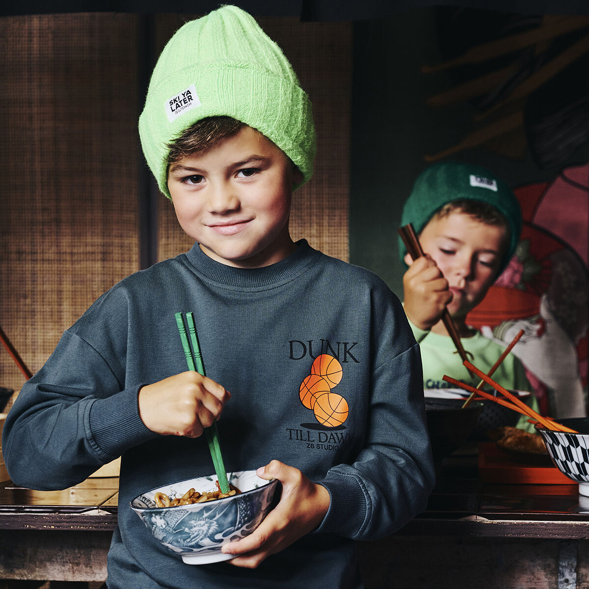 Donkergrijze Z8 Trui LUKA - large