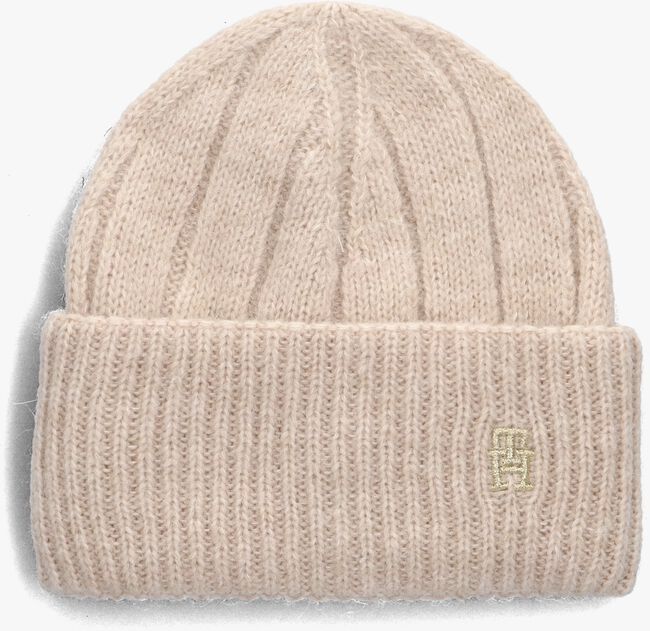 Beige TOMMY HILFIGER Muts TH TIMELESS BEANIE - large