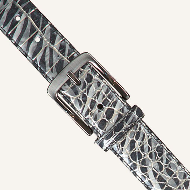 Grijze REHAB Riem BELT CROCO ZEBRA Grijze REHAB Riem BELT CROCO ZEBRA - large