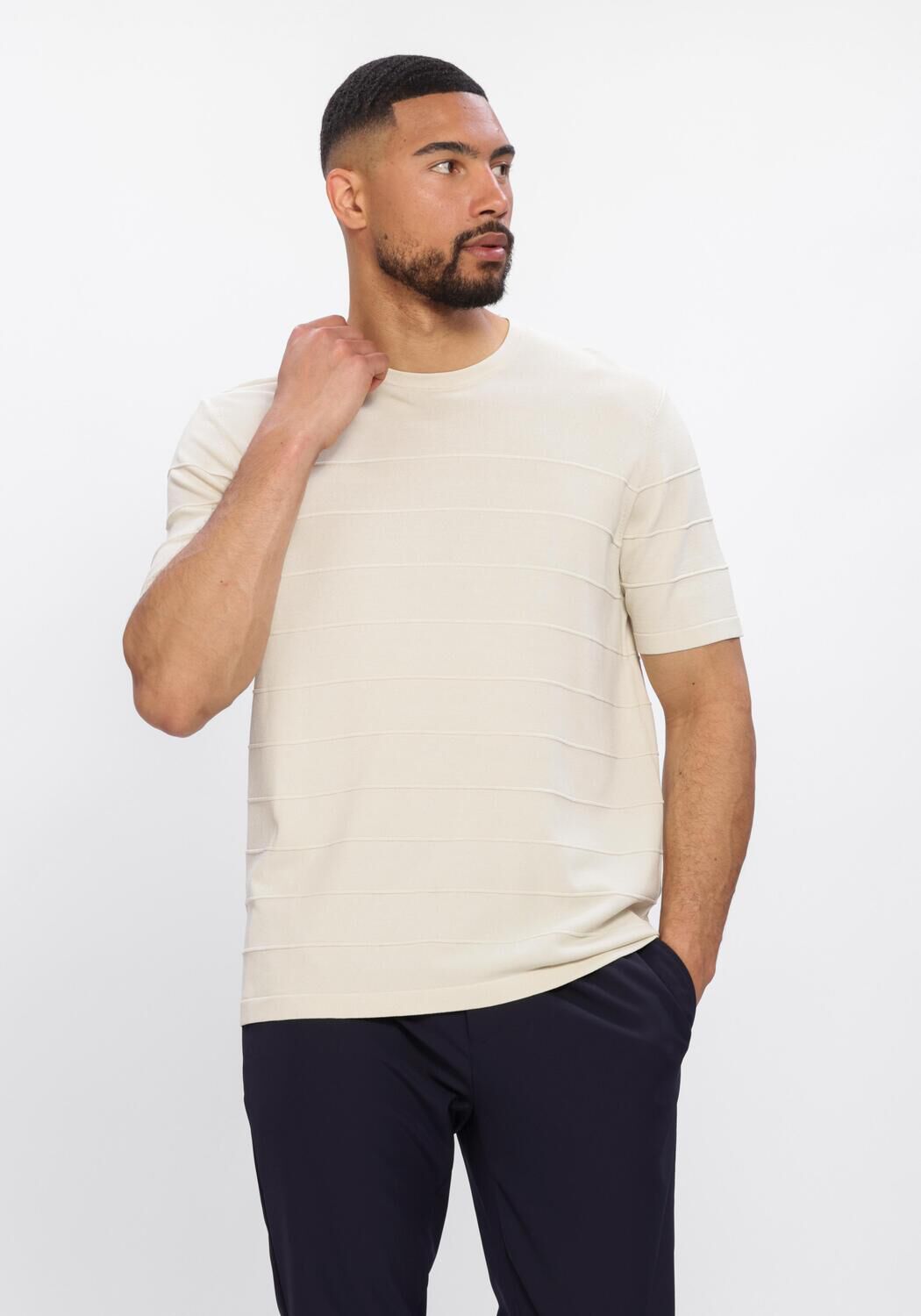 Grijze BLUE INDUSTRY T-shirt T-SHIRTS - large