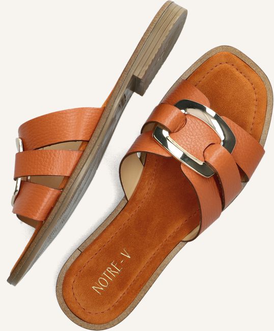 Oranje NOTRE-V Slippers 22718 Oranje NOTRE-V Slippers 22718 - large