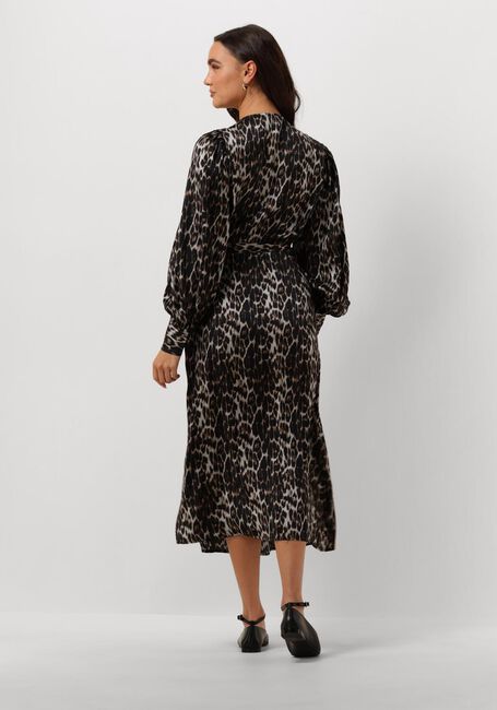Bruine CO'COUTURE Midi jurk LEO LEO WRAP DRESS - large