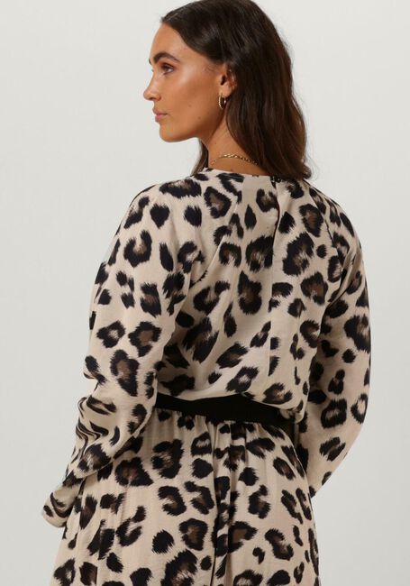 Bruine MSCH COPENHAGEN  MSCHMANISA TAILA TOP AOP - large