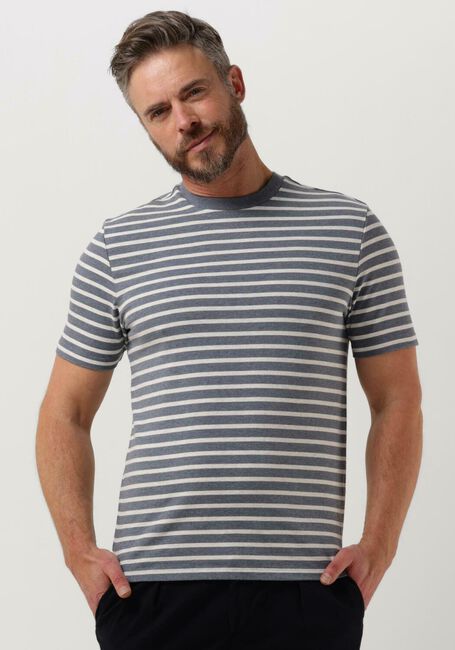 PROFUOMO T-shirt PPUT10010 en bleu - large