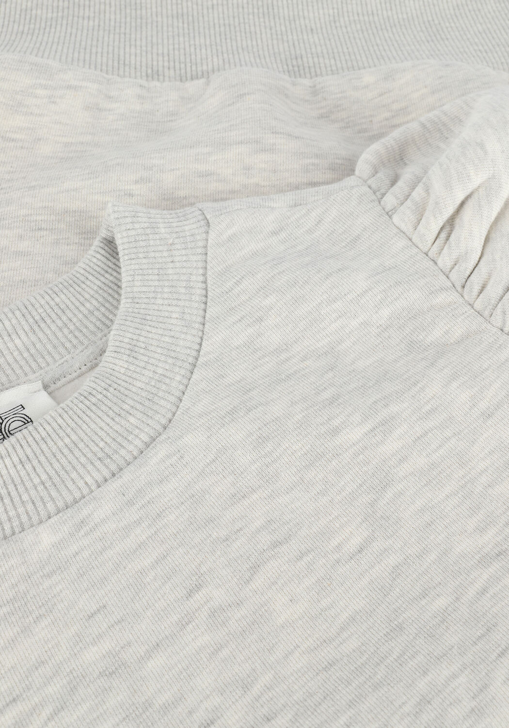 Lichtgrijze SECOND FEMALE Sweater CARMELLO SWEAT HOODIE - large