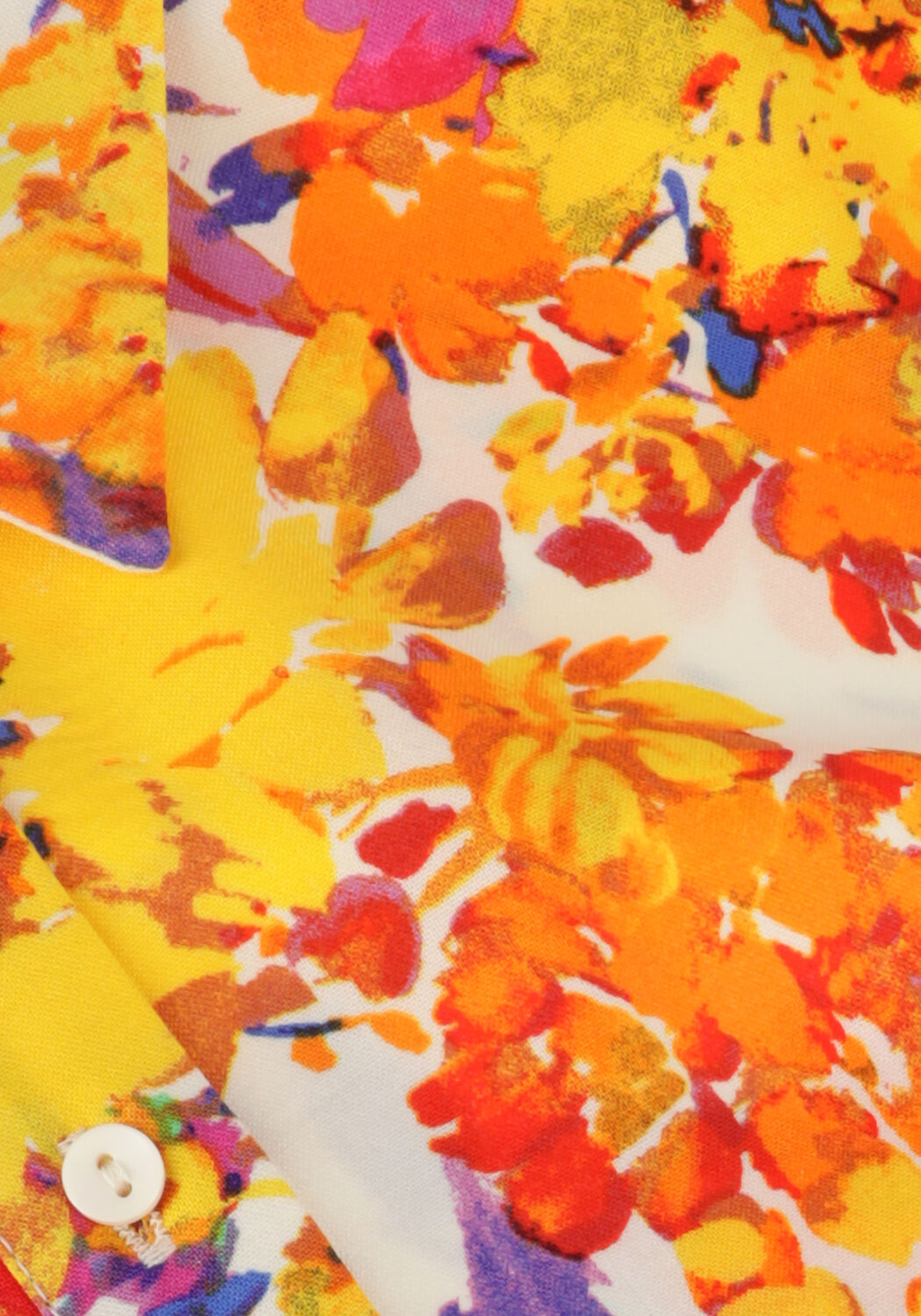 Y.A.S. Robe maxi YASSAVANNA LONG SHIRT DRESS en jaune - large