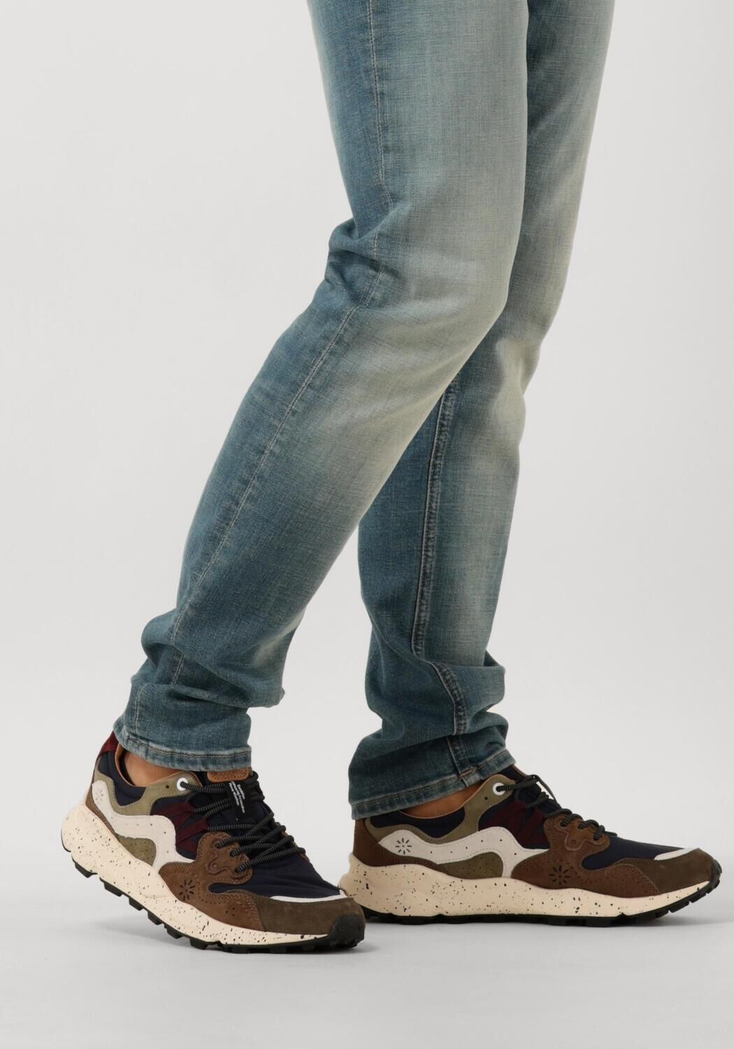 FLOWER MOUNTAIN Baskets basses YAMANO 3 MAN en marron - large