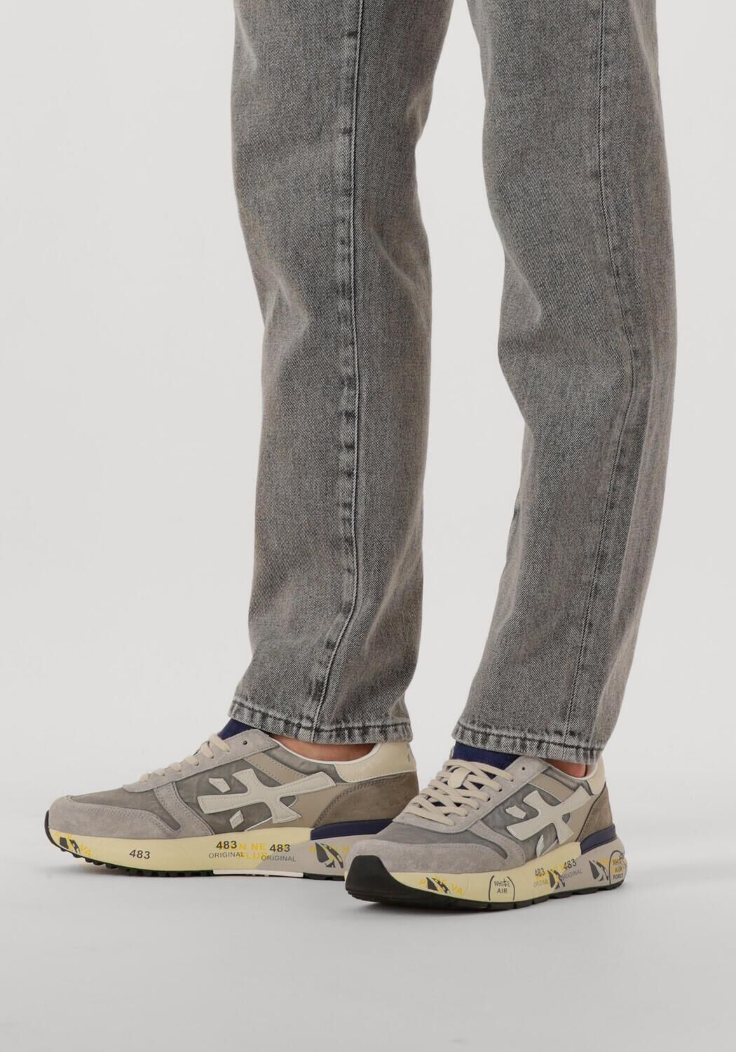 Lichtgrijze PREMIATA Sneakers MICK - large