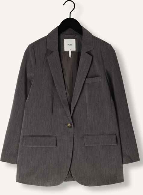 Grijze OBJECT Blazer OBJSIGRID L/S BLAZER Grijze OBJECT Blazer OBJSIGRID L/S BLAZER - large