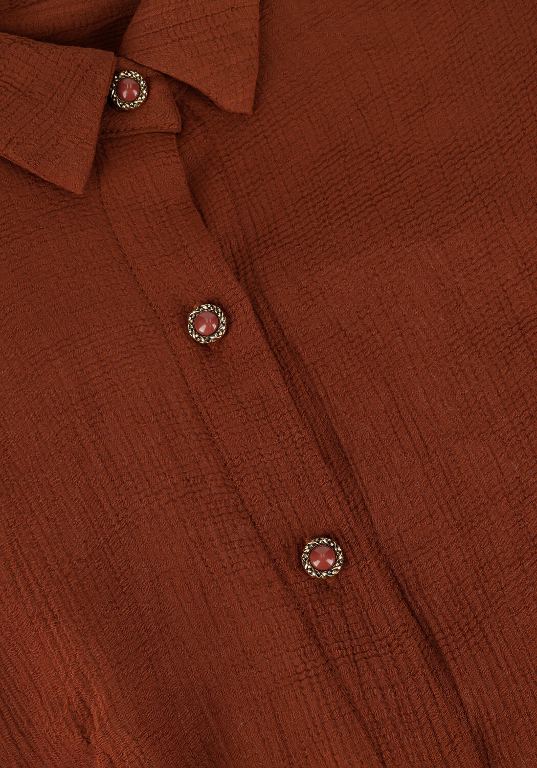 LOUIZON ANAE TOP Blouses en marron - large