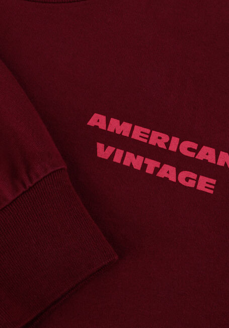 AMERICAN VINTAGE T-shirt FIZVALLEY 2 Bordeaux - large