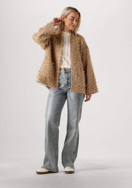 AMAYA AMSTERDAM Gilet GINNY en beige - large